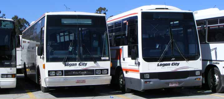 Logan City Hino RG197K MCA 22 & Hino RG230 APG Starliner 18